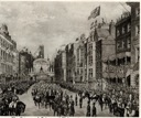 Photo #10679 (The Prince and Princess of Wales driving through Temple Bar on March 7, 1863) added 2009-11-16 17:40:14 by Lorp